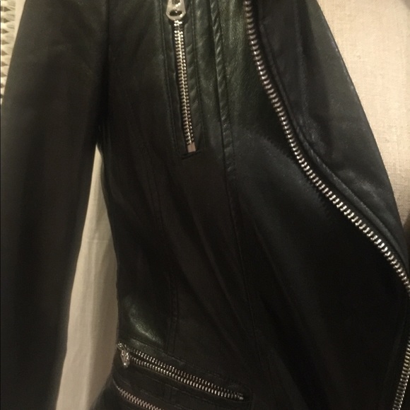 Zara Trafaluc Leather Jacket in Women Small - Picture 5 of 15
